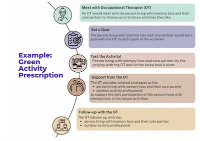 “When she goes out, she feels better:” co-designing a Green Activity Program with Hispanic/Latino people living with memory challenges and care partners